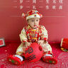 寶寶周歲禮服男女寶百天生日抓周套裝國風(fēng)唐裝冬款加厚棉服拜年服 冬款(紅色大龍夾棉套裝) 加厚 送帽子+襪子+流蘇 66 建議身高58-66體重11-14斤 曬單實(shí)拍圖