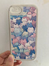 夲貝 適用蘋果8plus/7p手機(jī)殼 iPhone7/8全包防摔新款卡通se3硅膠皮紋軟殼黑白幽靈 蘋果8(7)se3-2【古董白】七彩兔子-贈(zèng)膜 曬單實(shí)拍圖