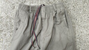 真維斯（Jeanswest）純棉休閑褲男春秋季寬松直筒男褲新款彈力男士潮流百搭褲子男款 2227淺灰色 XL 【建議130-150斤穿】 曬單實(shí)拍圖