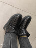 巧丂雪地靴女2026年新款冬季百搭防水防滑加絨加厚洋氣保暖棉鞋女鞋子 黑色 加絨 36 (寬松碼)跟高3cm 曬單實(shí)拍圖