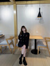 卓詩(shī)尼黑色樂(lè )福鞋女2025新款秋季法式單鞋不累腳厚底小皮鞋英倫風(fēng) 黑色 【四季款】 37 曬單實(shí)拍圖