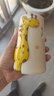 寵之羽【小鹿陶瓷水樽】倉鼠水壺座金絲熊水壺支架立式飲水器喂水器底座 小鹿陶瓷水樽（黃色） 送80毫升滾珠水壺 曬單實拍圖