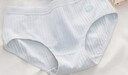 寶娜斯女士?jì)妊潯?條裝】7A抑菌純棉底襠三角內褲女無(wú)痕中腰女式內褲 曬單實(shí)拍圖