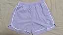 鴻星爾克（ERKE）童裝女中大童短褲兒童校園夏季涼爽褲子如夢(mèng)紫160 曬單實(shí)拍圖