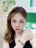 杜大生小金珠子黃金轉(zhuǎn)運(yùn)珠手鏈女士新款999足金路路通翡翠珠子手串 碧玉珠+16粒車花金 約2.45-2.65g 曬單實(shí)拍圖