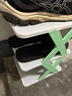 京東物流 鞋架家用門(mén)口多層小窄簡(jiǎn)易鞋架子宿舍小型省空間鞋柜 薄荷綠 3層 曬單實(shí)拍圖
