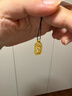 金至尊（3DG Jewellery）金錢黃金吊墜金剛杵掛墜足金999降魔杵吊墜生日禮物計價 金重3.19克-PF95023724-3 曬單實拍圖