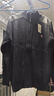 大碼男士春秋純棉毛衫加肥加大寬松立領(lǐng)開(kāi)衫毛衣胖子加厚針織外套 深灰色 XL(適合120-140斤) 曬單實(shí)拍圖