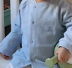 優(yōu)奇嬰兒衣服春秋薄款外套外出衣服男童女童開(kāi)衫幼兒上衣寶寶春裝 曬單實(shí)拍圖