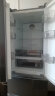华凌 美的冰箱出品326升法式多门一级能效双变频风冷家用电冰箱节能保鲜净味居家冰箱BCD-326WFPH 实拍图