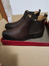 【發(fā)順豐空運】上頓丹尼男靴經(jīng)典高檔皮質(zhì)切爾西短靴高幫中幫真皮一腳蹬套腳加絨靴子頭層牛皮商務(wù)正裝休閑鞋 深褐色 42 曬單實(shí)拍圖