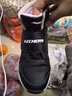 Skechers斯凱奇兒童棉鞋冬季時(shí)尚女童皮鞋短靴加絨保暖雪地靴8701648L 曬單實(shí)拍圖