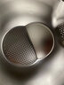 魔幻廚房304不銹鋼瀝水盆淘米盆漏盆洗米篩家用廚房洗菜果蔬瀝水耐高溫 304不銹鋼濾水籃24cm1個(gè)裝 曬單實(shí)拍圖