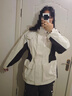 森馬（Semir）陳都靈|防護(hù)外套女中長(zhǎng)款寬松撞色秋裝戶外通勤夾克101524109001 曬單實(shí)拍圖