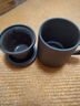 紫砂辦公杯茶水分離杯泡茶杯水杯三件套帶蓋內膽陶瓷商務(wù)禮品禮盒 辦公杯-厚德載物 曬單實(shí)拍圖