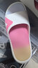 匹克愛(ài)定客態(tài)極拖鞋不蕉綠男女情侶拖鞋夏新品涼拖外穿防滑運動(dòng)拖鞋 米白/粉 43 曬單實(shí)拍圖