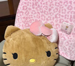 野獸派家居（tbh）抱枕蓋毯二合一 三麗鷗Hello Kitty法蘭絨暖香毯車(chē)載抱枕毯靠墊 Kitty二合一暖香毯抱枕 粉色 曬單實(shí)拍圖