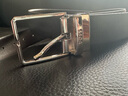 BOSS新品 男士可裁剪商務(wù)休閑正裝皮帶腰帶禮物男 50513415 002 黑色/棕色-3.5cm 曬單實(shí)拍圖