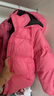 笛莎（DEESHA）童裝女童基礎(chǔ)短款連帽羽絨服2024冬季新款小女孩時尚三防羽絨服 灰玫粉 120 曬單實拍圖