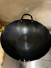 神田日本神田鐵鍋炒鍋窒化防銹純鐵鍋無(wú)涂層鍋輕便家用平底炒菜鍋蒸鍋 鉆石紋鐵鍋炒鍋 33cm 曬單實(shí)拍圖