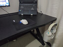 杰妮卡實(shí)木電腦桌二段分板臺式電競家用書(shū)桌學(xué)習桌可裝機械臂碳纖維桌子 【Super分板】實(shí)木黑色 140*75*75CM【實(shí)木30mm】 曬單實(shí)拍圖