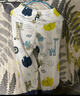 歡喜小熊6個(gè)月-3歲男寶寶秋季內衣套裝嬰兒春秋全棉A類(lèi)分體女寶秋衣秋褲套 曬單實(shí)拍圖