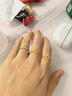 周六福（ZLF）  黃金戒指女皇冠足金999女戒 計價(jià)T 13號 - 2.95g 曬單實(shí)拍圖