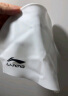 李宁 LI-NING长发硅胶防水游泳帽 男女士泳帽LSJK808白色 实拍图