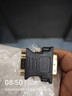 Tengfei騰飛dvi轉vga轉接頭24+1轉vga轉換器電腦主機顯卡連顯示器投影儀 DVI24+5轉VGA轉接頭鍍金款 曬單實(shí)拍圖