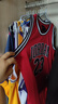 NIKE JORDAN 耐克AJ童裝男童23號籃球服背心2025夏季網(wǎng)眼透氣兒童衣服 杰斯特紅 120 /60 【建議身高110-116cm】 曬單實(shí)拍圖