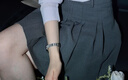 庫恩瑪維（KUHNMARVIN）韓版學(xué)院風(fēng)百搭半身裙女2025年秋新款高腰顯瘦A字百褶裙K55138 深灰色 S 曬單實(shí)拍圖