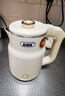 半球燒水壺宿舍304不銹鋼旅行迷你電水壺出差小型家用開(kāi)水壺養生沖奶電熱水壺 0.8L 米色（700W功率）不保溫 曬單實(shí)拍圖