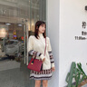 COOGI包包女款2025年品牌輕奢侈女士包包生日七夕情人節禮物送女友老婆 酒紅色 24*18*12CM 曬單實(shí)拍圖