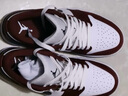 耐克NIKE男子休閑鞋喬丹AJ1 JORDAN 1 運動(dòng)鞋HF3148-102紅黑/紅白44 曬單實(shí)拍圖