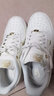 耐克空軍一號女子平底膠底運動(dòng)鞋冬板鞋NIKE AIR FORCE 1 FV3654 111帆白/帆白/帆白/金屬色 39 曬單實(shí)拍圖