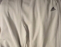 adidas情侶款加厚毛圈直筒束腳運動褲男女阿迪達(dá)斯官方輕運動   金屬灰   XL 曬單實拍圖