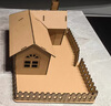 天智星3d拼圖 立體高難度房子紙板拼裝模型手工大樓diy建筑小屋制作材料 鄉(xiāng)間小屋拼插房子 曬單實(shí)拍圖