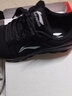 李寧（LI-NING）男鞋跑鞋運動(dòng)鞋冬季新款網(wǎng)布保暖減震跑步旅游鞋休閑健身鞋 黑色 41 曬單實(shí)拍圖