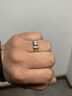 昵蘭胖東來品質(zhì)鉑金莫桑鉆石戒指男石PT950情侶求婚結(jié)婚精致時尚送男 D色莫桑石鉆戒(50分)(閉口) 曬單實拍圖