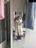 美力城長(cháng)款羽絨服女裝新款90%鵝絨過(guò)膝外套時(shí)尚連帽城市戶(hù)外休閑運動(dòng)風(fēng) 灰色 M 曬單實(shí)拍圖