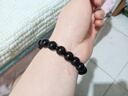 吉照堂天然黑曜石手串彩虹眼素圈馬年本命年送男女轉運珠護身手鏈禮物 【收藏級】彩虹眼手串+國檢證書(shū) 【珠徑10mm】（男女通用） 曬單實(shí)拍圖