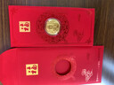 蒂蔻（Tico）新年禮物黃金金鈔十二生肖蛇年金幣金鈔足金金片本命年禮物投資 福蛇 0.1g 曬單實(shí)拍圖