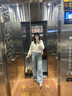 森馬（Semir）森柔牛仔|牛仔褲女顯瘦遮肉闊腿褲夏季2025寬松長(zhǎng)褲109525124001 曬單實(shí)拍圖