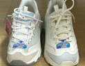斯凱奇（Skechers）珠珠熊女鞋夏季厚底增高老爹鞋軟底百搭熊貓鞋休閑鞋運動(dòng)鞋149463 曬單實(shí)拍圖