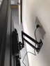 置隆電視機掛架電腦通用顯示器支架萬(wàn)能掛墻壁掛式伸縮旋轉適用于三星10 24 27 32 43 50英寸 黑【顯示器/電視32-50英寸通用】 曬單實(shí)拍圖