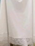 建功旗袍襯裙馬面裙內襯打底裙防走光半身裙襯裙中長(cháng)款蕾絲百搭打底裙 【蕾絲花邊裙擺】 M /90CM（裙長(cháng)到腳踝） 曬單實(shí)拍圖