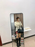 絲瀟辣妹內(nèi)搭長(zhǎng)袖連衣裙女秋冬新款收腰顯瘦小個(gè)子純欲風(fēng)包臀打底裙子 黑黑色 XL 建議105-125斤 曬單實(shí)拍圖