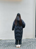 波司登25羽絨服女士冬季90絨加厚連帽寬松超長(cháng)款休閑百搭保暖外套 曬單實(shí)拍圖