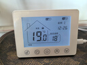 壁掛爐溫控器無(wú)線(xiàn)有線(xiàn)控制面板地暖水暖智能控制燃氣鍋爐室溫 無(wú)線(xiàn)溫控器 可手機WIFI遠程 曬單實(shí)拍圖