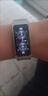 華為（HUAWEI）B7 智能手環(huán)藍(lán)牙通話手表耳機二合一防水心率血氧監(jiān)測智能運動手環(huán) 曜金黑表帶+高定鈦銀灰金屬鋼帶+貼膜+充電器 曬單實拍圖